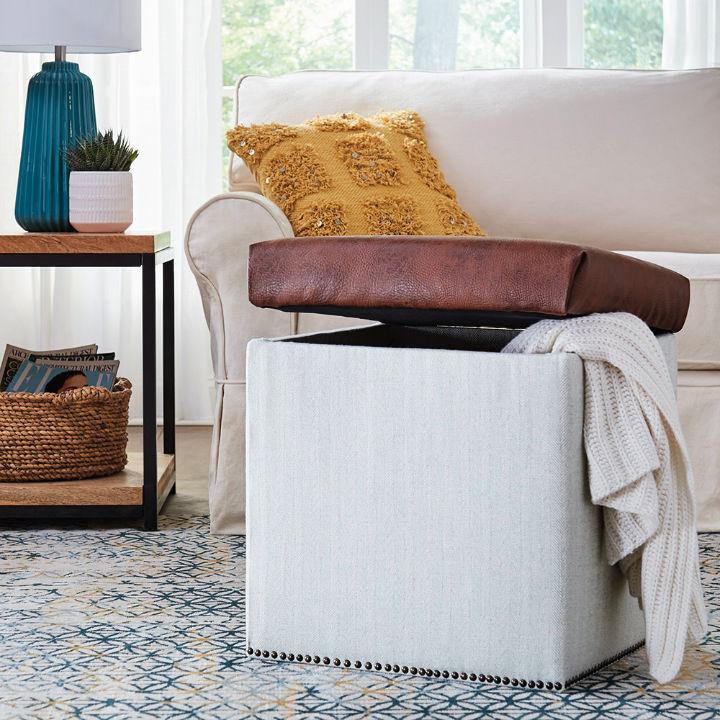 How to Build a Storage Ottoman