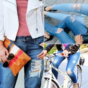How to Distress Jeans 15 DIY Distressed Jeans Tutorial