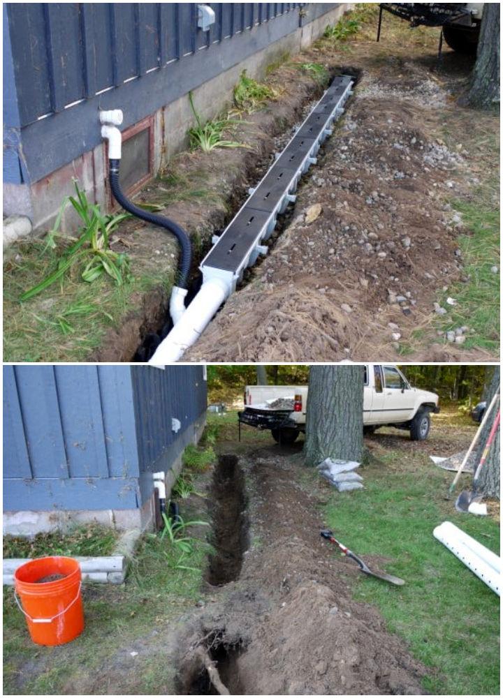 How to French Drain Installation