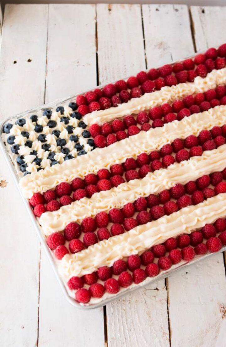 How to Make Flag Cake