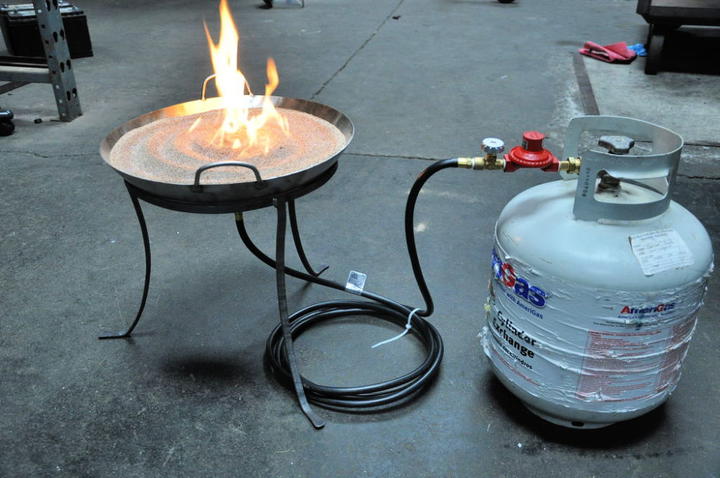 How to Make a Gas Fire Pit at Home