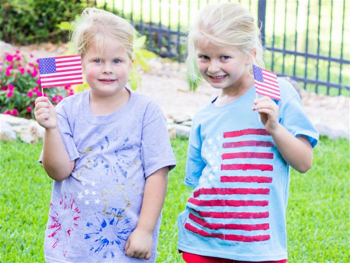 Make Your Own Patriotic T Shirts