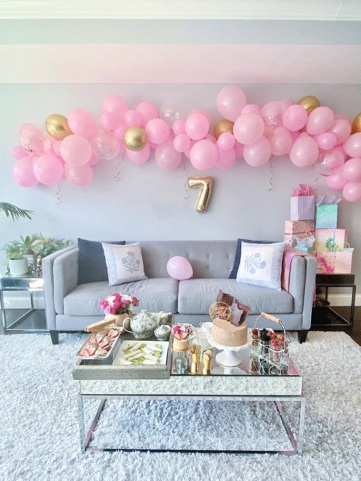 Making a Balloon Arch At Home
