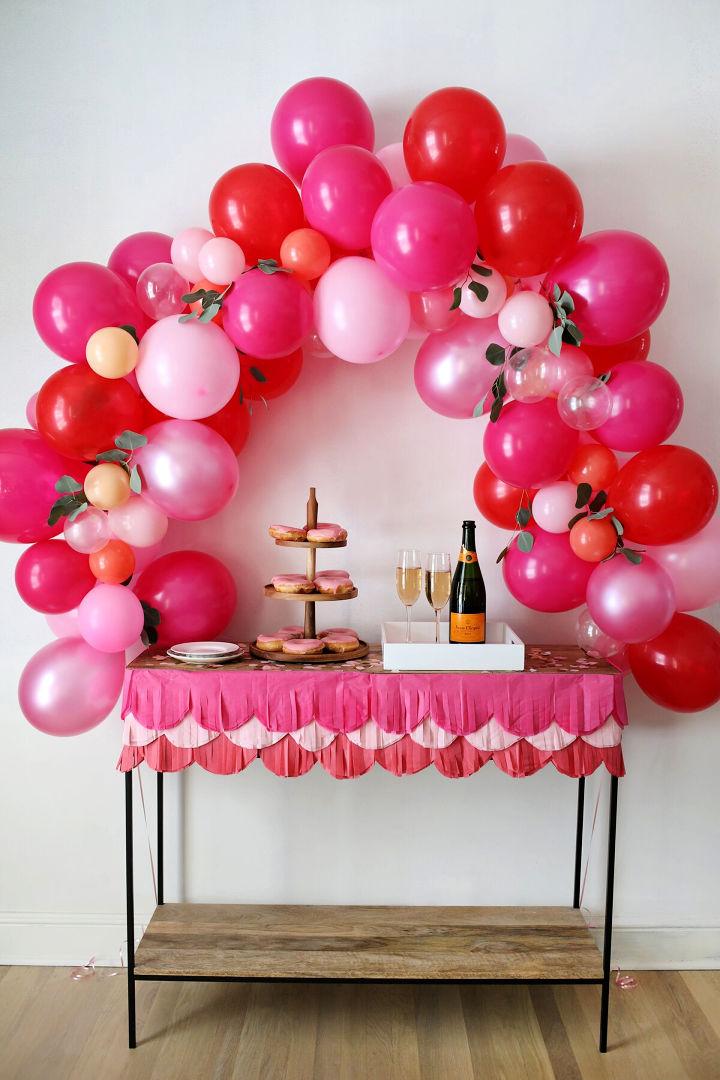 Making a Balloon Arch With Step by Step Instructions