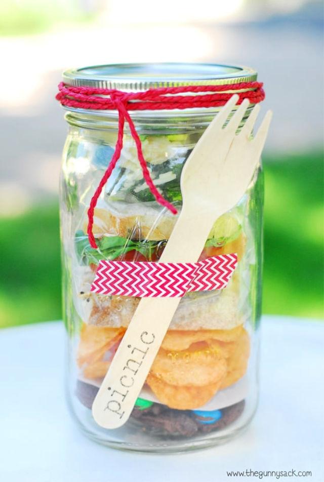 How to Make Mason Jar Shower Gift