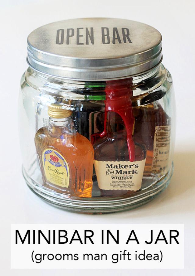  Handmade Minibar In A Jar