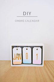 30 Easy DIY Calendar Ideas To Make Your Own Calendar