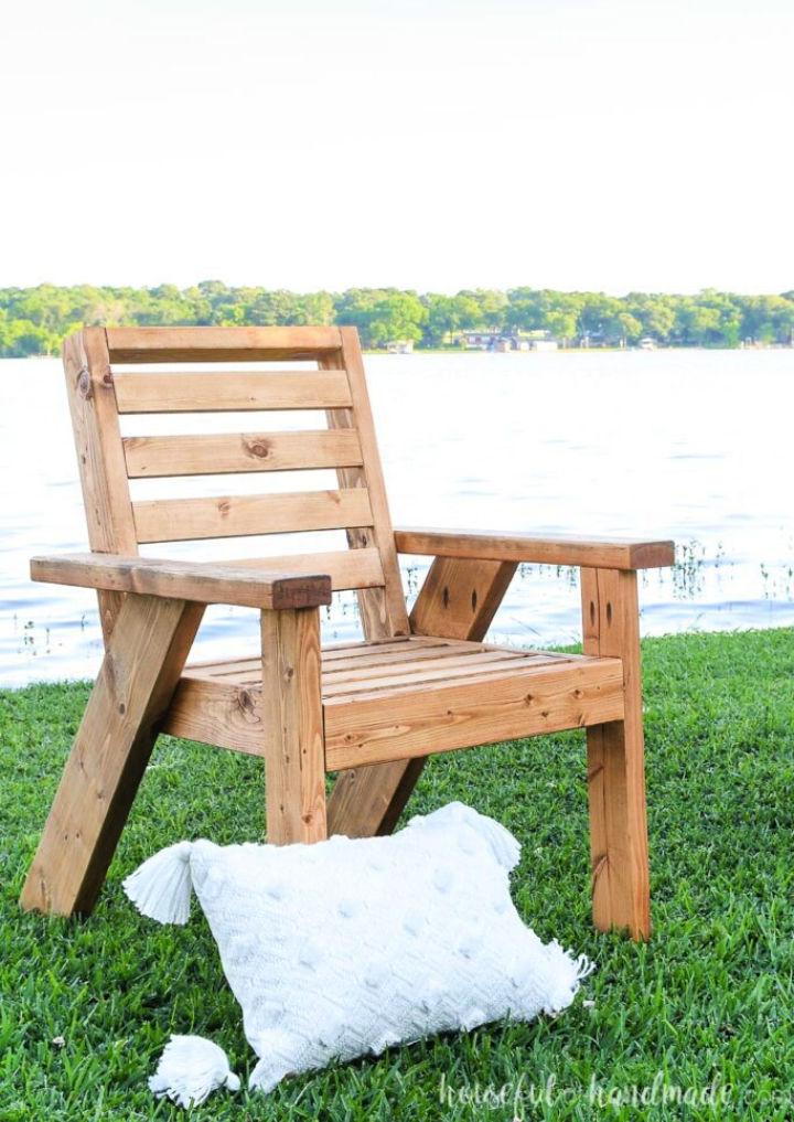 DIY Outdoor Lounge Chair