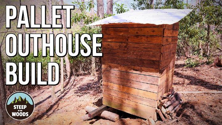 How to Make an Outhouse Using Pallet Wood