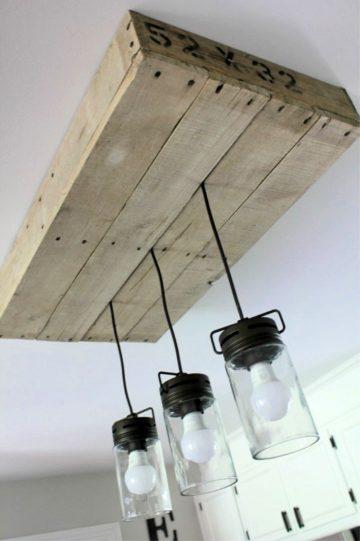 30 DIY Light Fixtures (How to Make a Lighting Fixture)