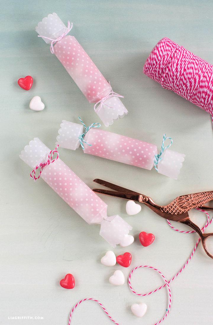 Papercut Candy Poppers Wedding Favor