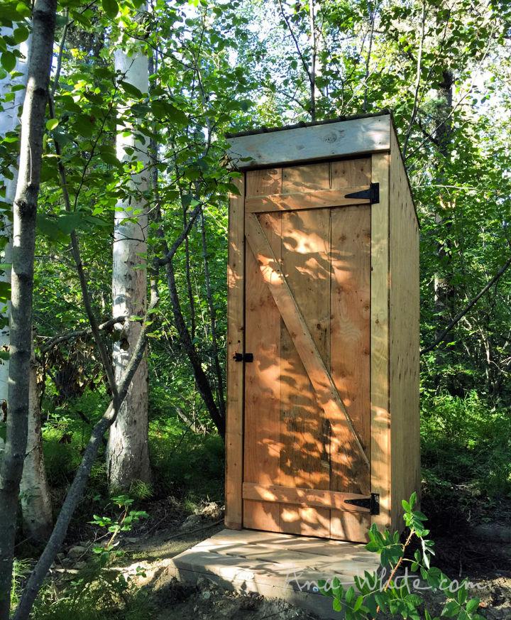 How to Make a Plywood Outhouse