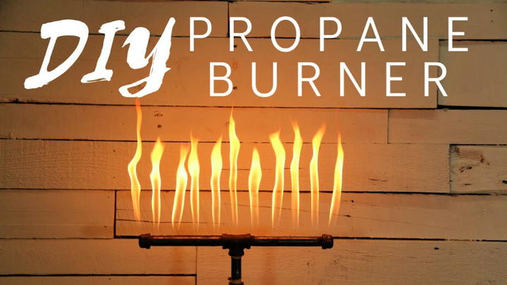DIY Propane Pipe Burner for Firepit