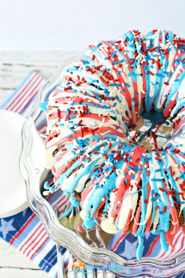 Red White And Blue Bundt Cake Recipe
