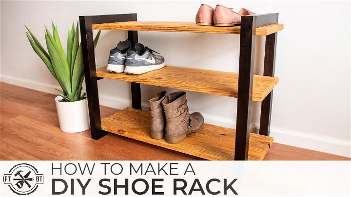 Beginner-Friendly DIY Shoe Storage Rack