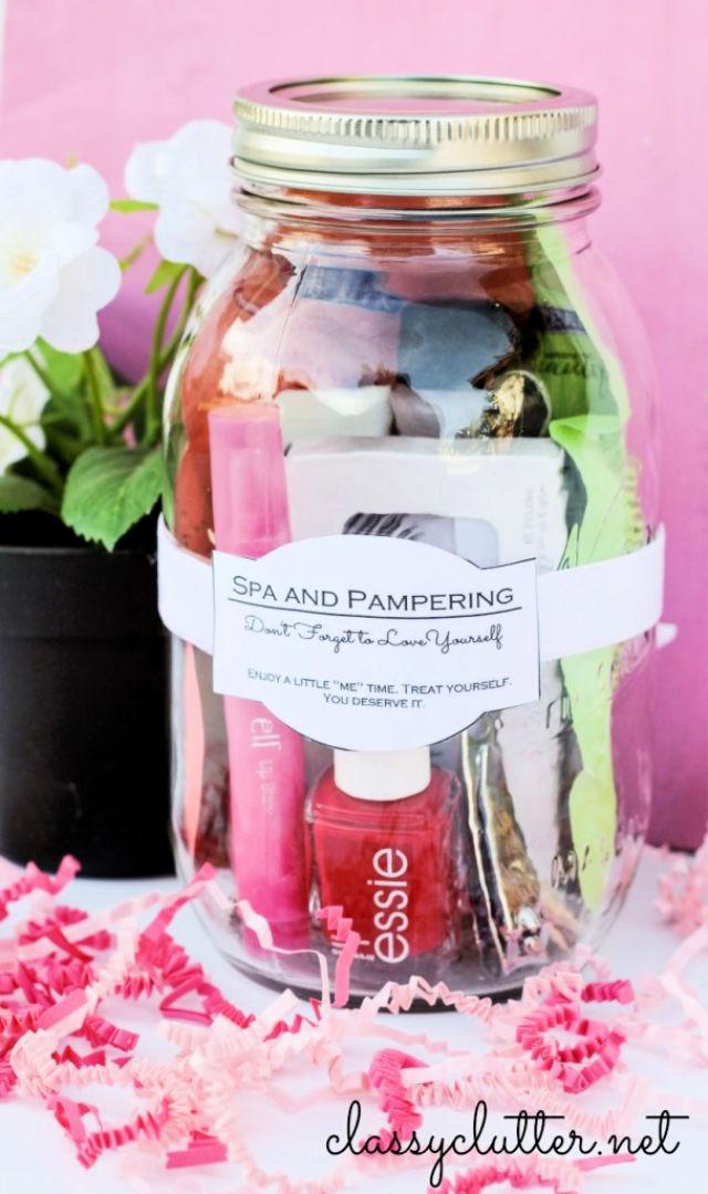 Spa and Pampering in a Jar