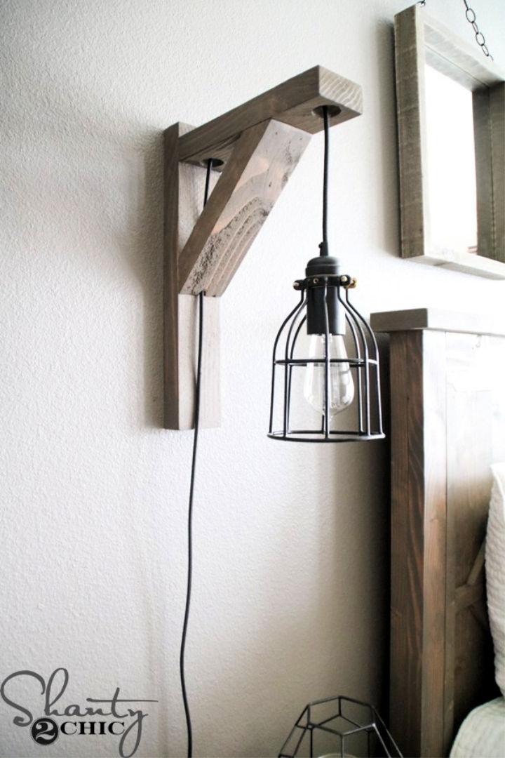 Making a Rustic Wall Sconce - Step by Step