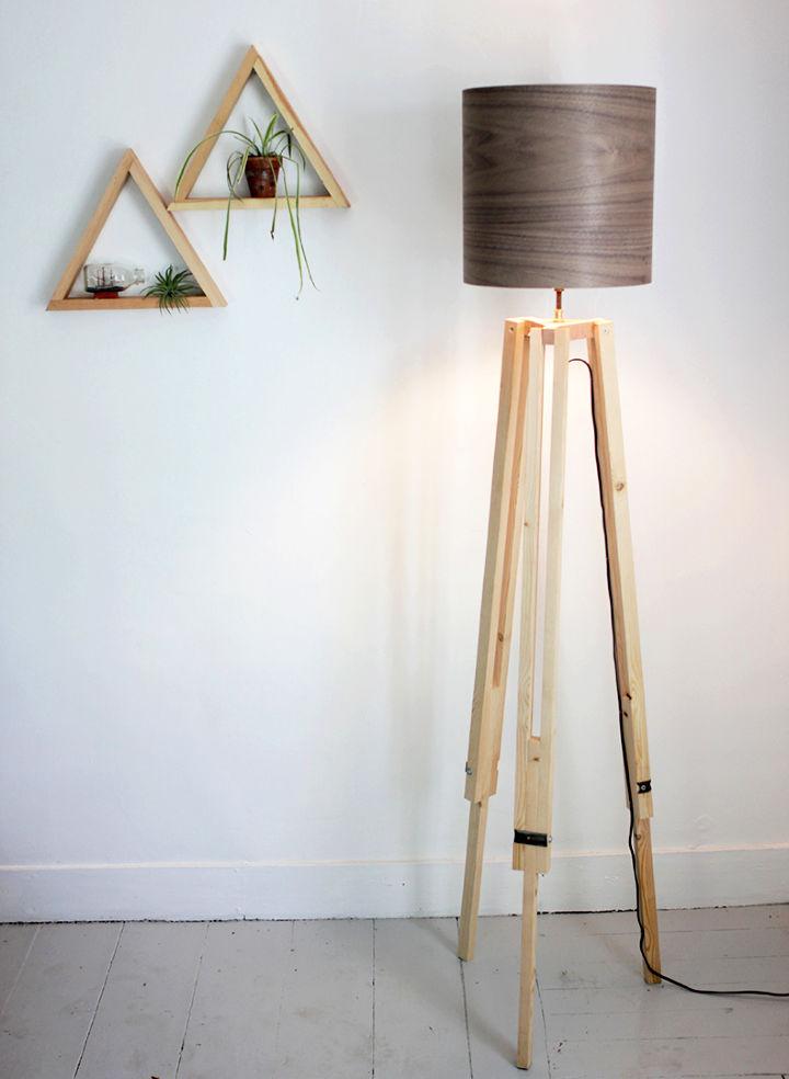 Tripod Floor Lamp With Details Instructions