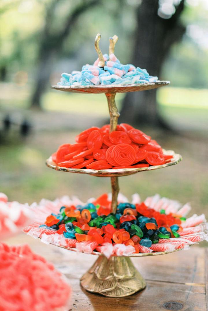 Wedding Candy Buffet With Candy Warehouse