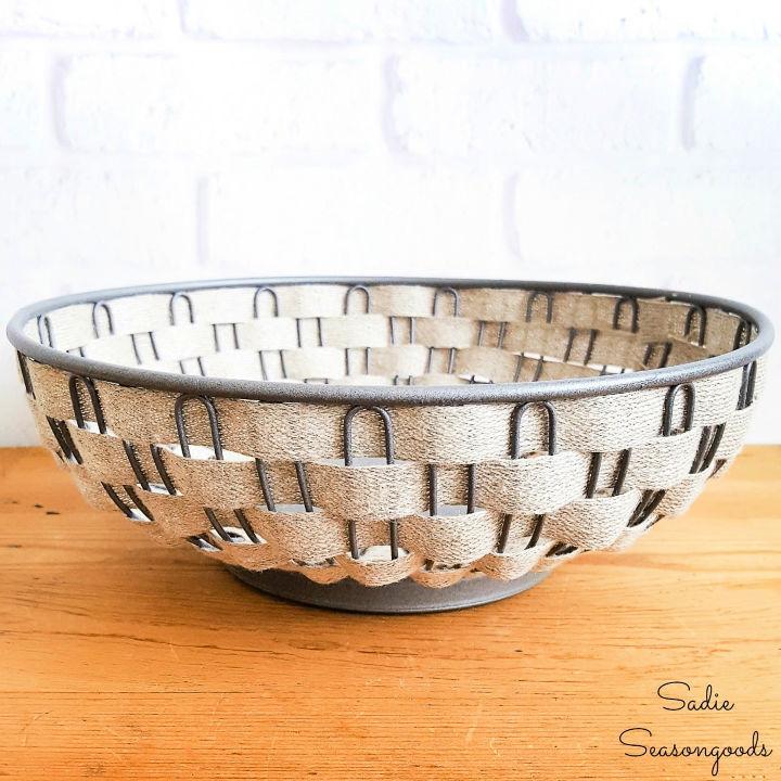 Making a Vintage Wire Bread Basket for Farmhouse Decor