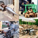 10 Homemade Log Splitter Plans (Build DIY Wood Splitter)