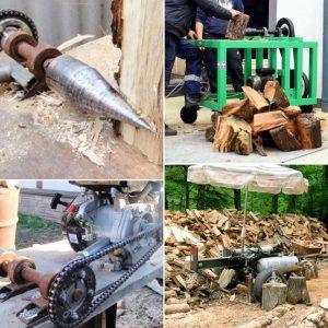10 Homemade Log Splitter Plans To Build Your Own - diy log splitter