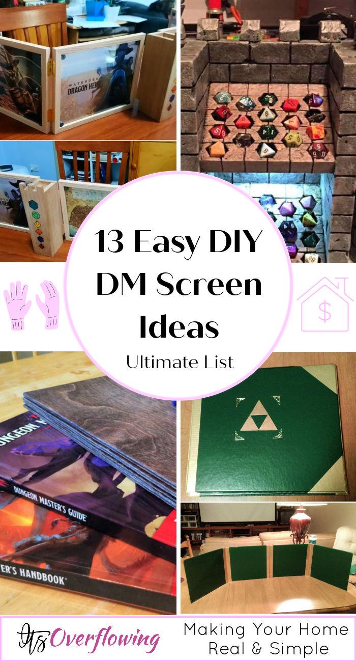 13 Easy DIY DM Screen Ideas to make your own dm screen