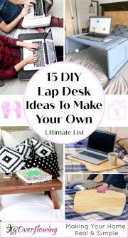 15 DIY Lap Desk Ideas and Plans To Make Your Own