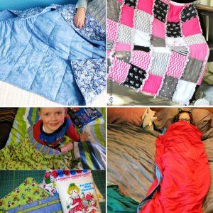 30 Free DIY Weighted Blanket Tutorials To Make at Home - how to make a weighted blanket