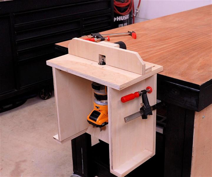 DIY Benchtop Router Table
