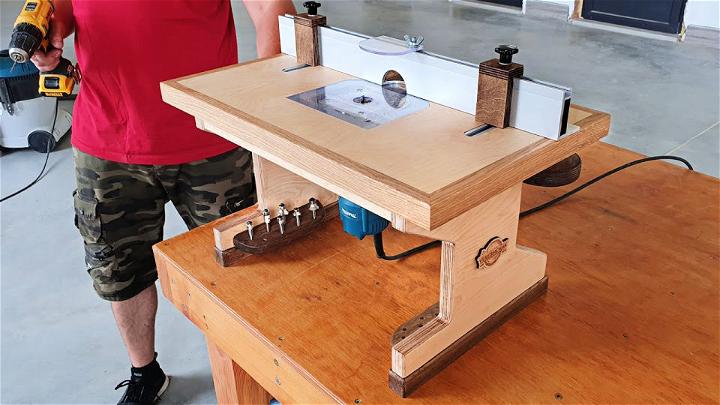 Building a Mini Router Table