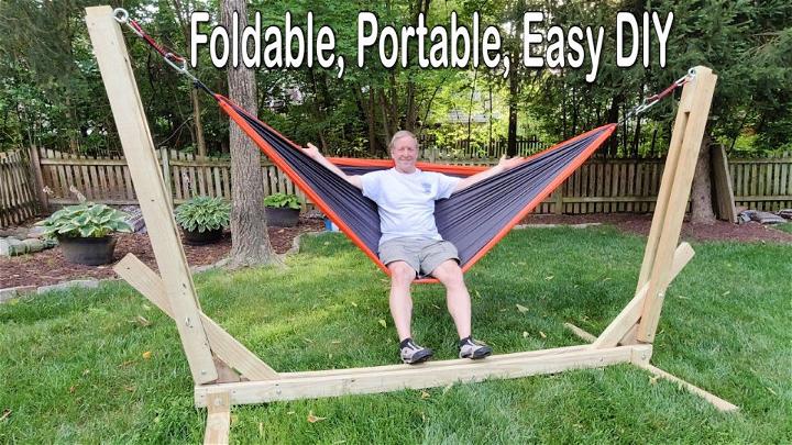 DIY Foldable Hammock Stand for Around $30