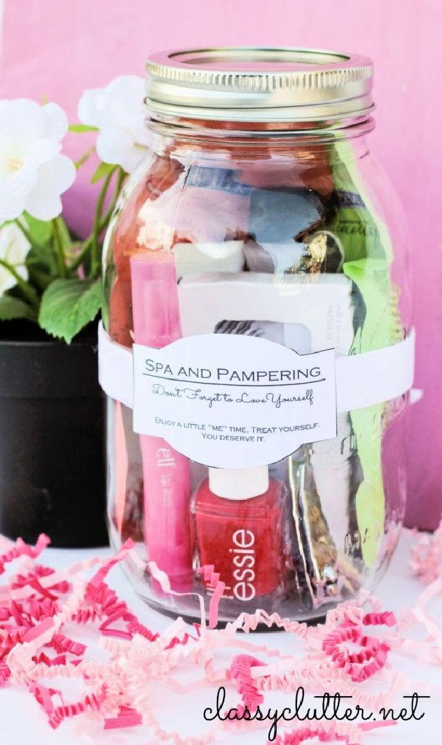 DIY Spa and Pampering in a Jar