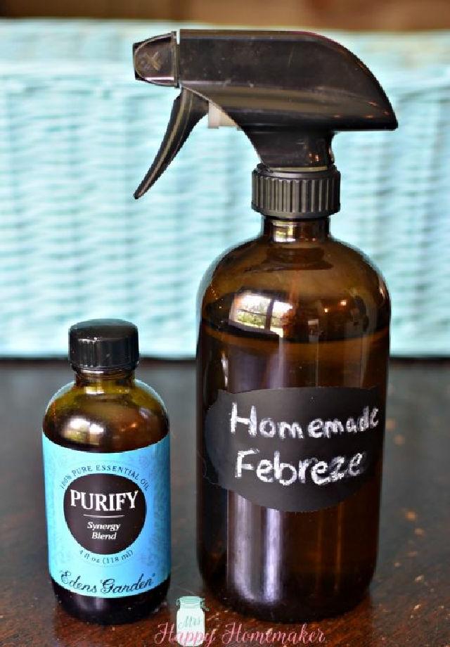 How to Make Your Own Febreze Spray