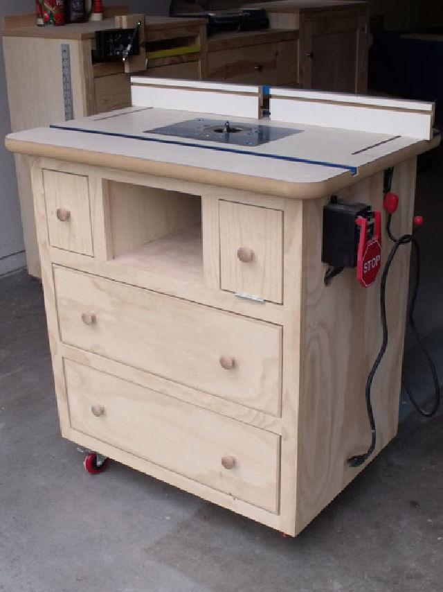 Free Patrick's Router Table Plan