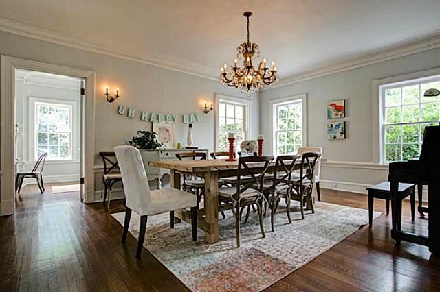 dining table and chairs