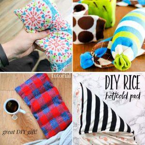 10 Easy DIY Rice Heating Pad Ideas - DIY Heading Pad that Your Can Make at Home to relieve pain naturally