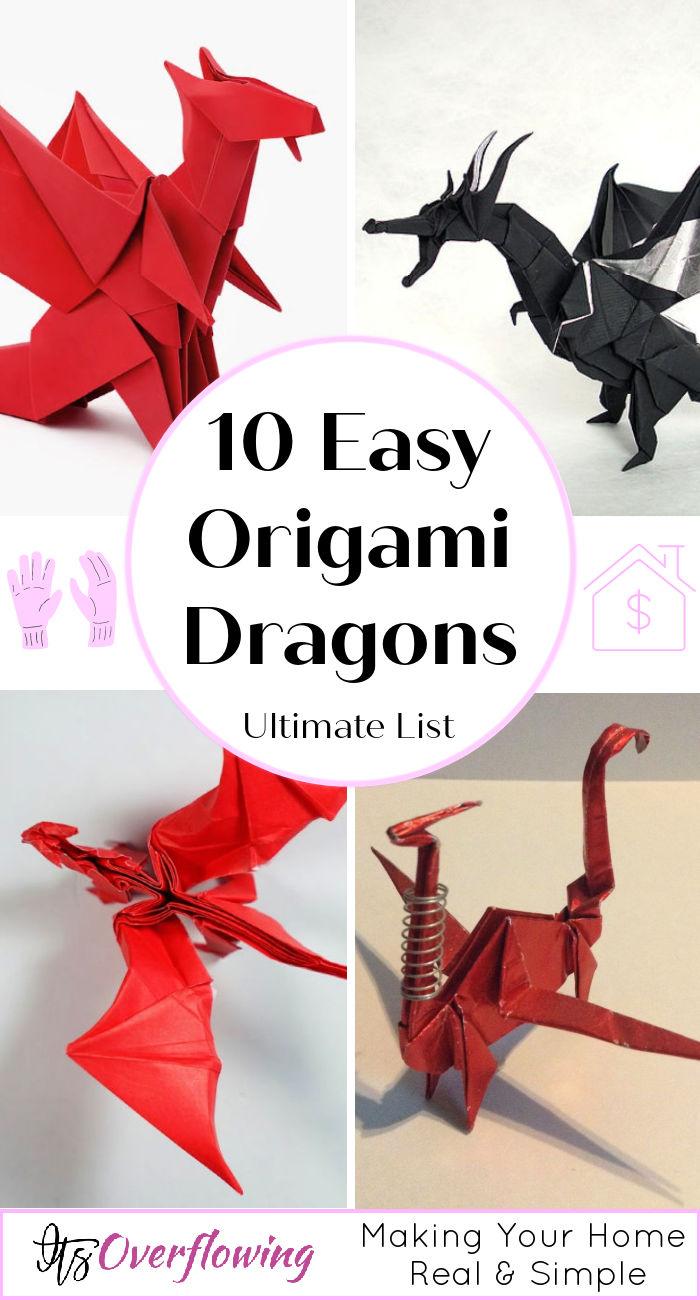 10 Easy Origami Dragon Ideas with Free Instructions
