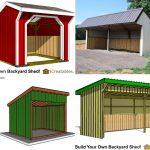 10 Free DIY Loafing Shed Plans