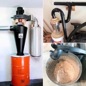 15 Cheap DIY Dust Collector Plans - DIY Cyclone Dust Collector at Low Cost