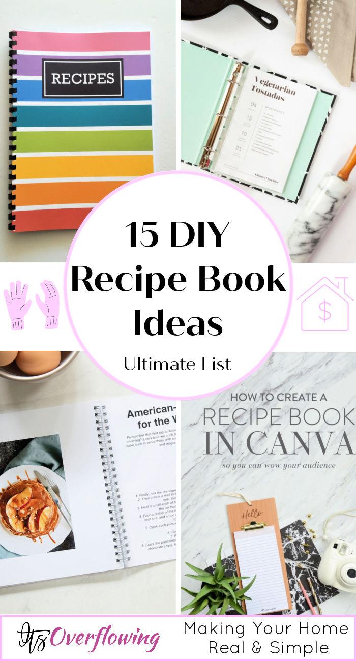 15 Simple DIY Recipe Book Ideas