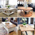 20 Easy DIY Farmhouse Coffee Table Plans You Can Build