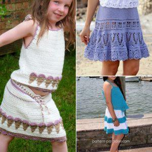 25 Free Crochet Skirt Patterns for Everyone