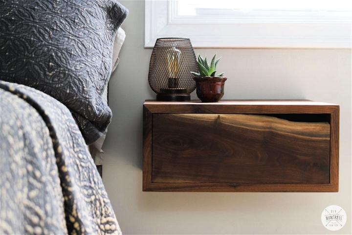 How to Build a Floating Nightstand