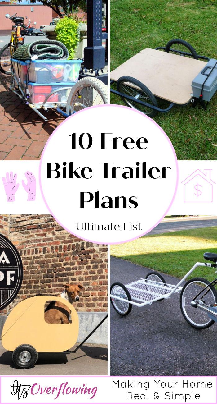 DIY Bicycle Kayak Trailer 