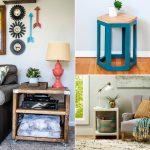 10 Free DIY Farmhouse End Table Plans