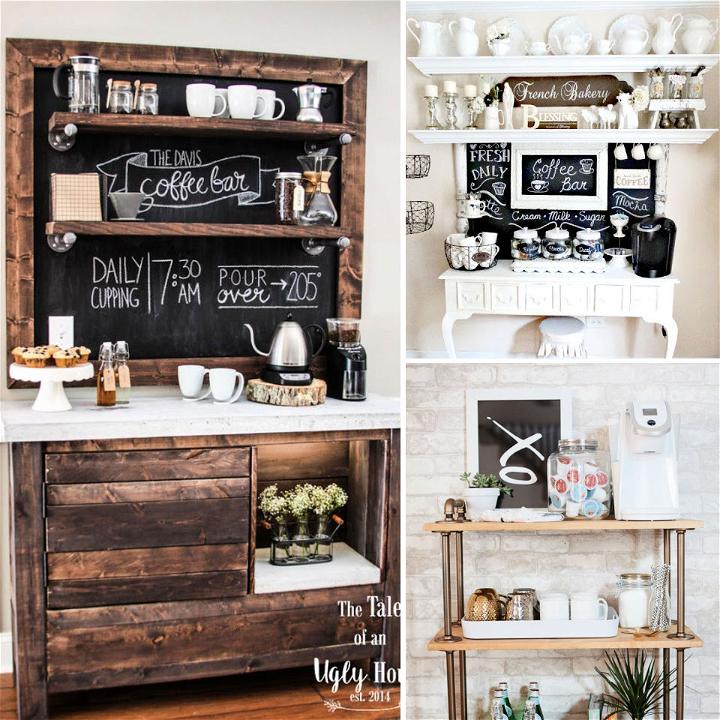 20 DIY Coffee Bar Ideas — Make Your Own Coffee Station