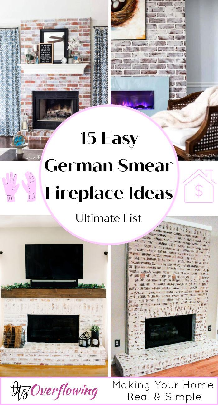 15 Unique German Smear Fireplace Ideas To DIY by Yourself