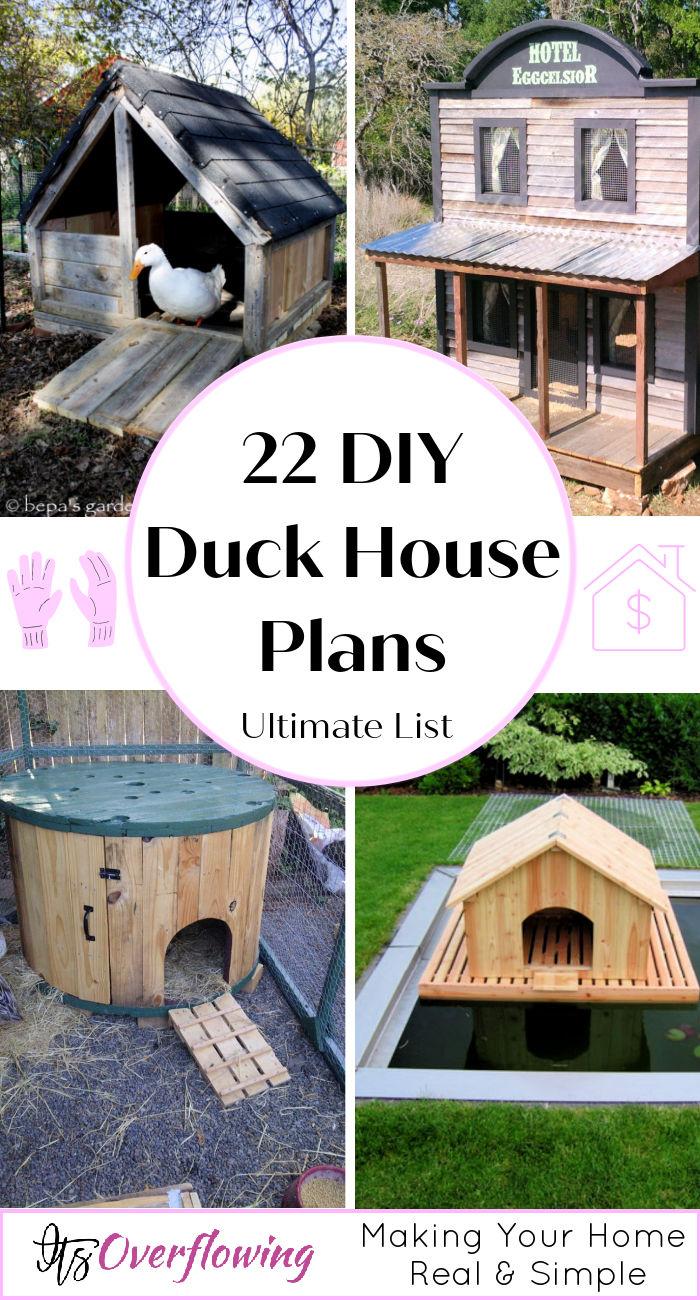 22 Free DIY Duck House Plans with Detailed Instructions