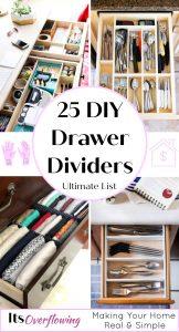 DIY Drawer Dividers (How to Make Drawer Dividers)